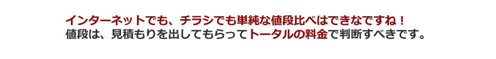 塗装の料金